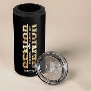 Personalized Graduation Gifts For Senior 4 in 1 Can Cooler Tumbler Custom Name Seniors Class Of 2025 TB09 Print Your Wear