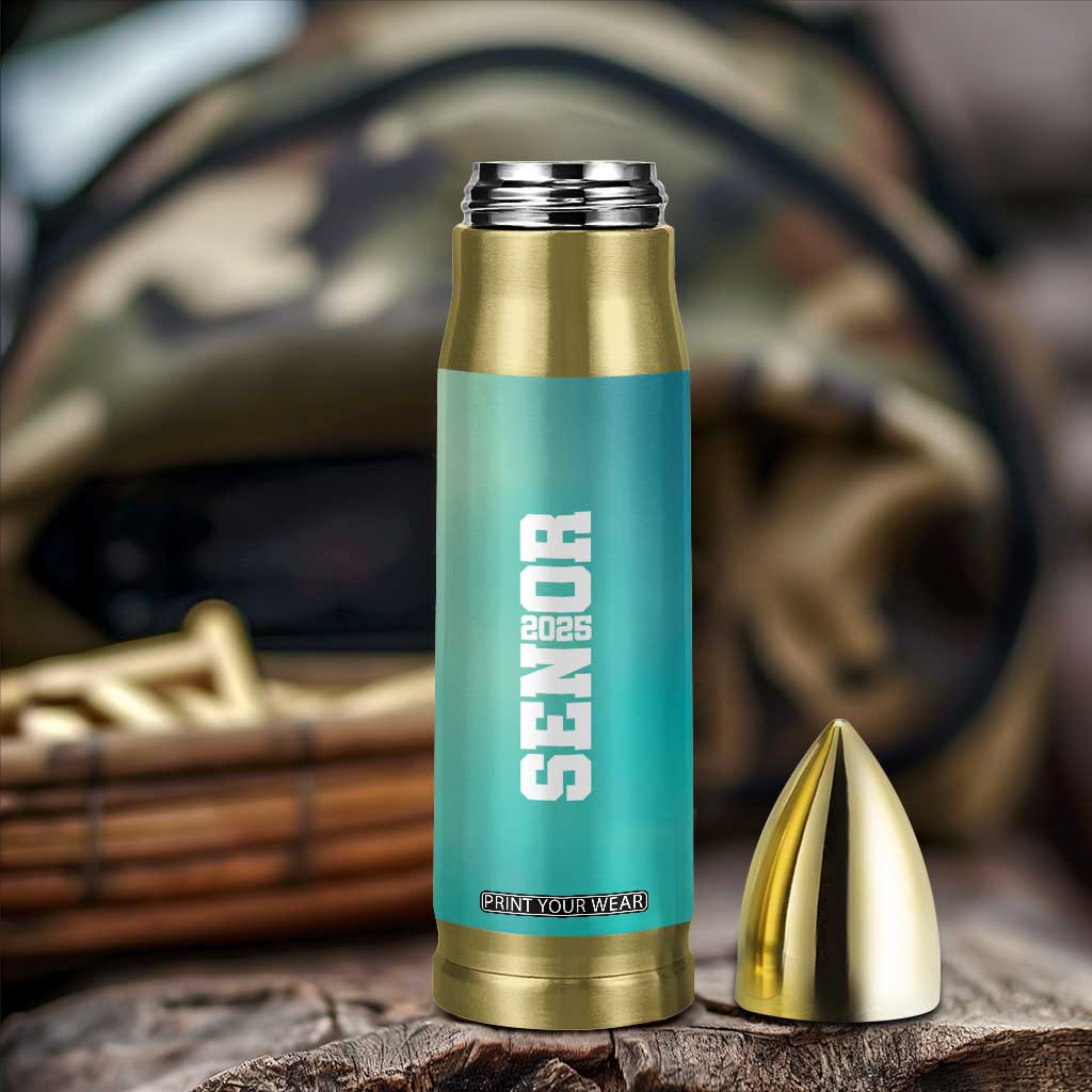 Personalized Graduation Gifts Bullet Tumbler Custom Name Seniors Class Of 2025 TB09 Print Your Wear