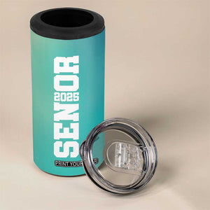 Personalized Graduation Gifts 4 in 1 Can Cooler Tumbler Custom Name Seniors Class Of 2025 TB09 Print Your Wear