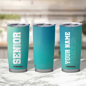 Personalized Graduation Gifts Tumbler Cup Custom Name Seniors Class Of 2025 TB09 Print Your Wear