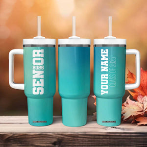 Personalized Graduation Gifts Tumbler With Handle Custom Name Seniors Class Of 2025 TB09 Print Your Wear