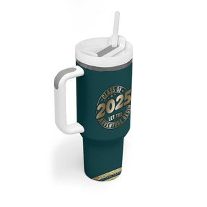 Personalized Graduation Gifts Tumbler With Handle Custom Name Class Of 2025 Let The Adventure Begin