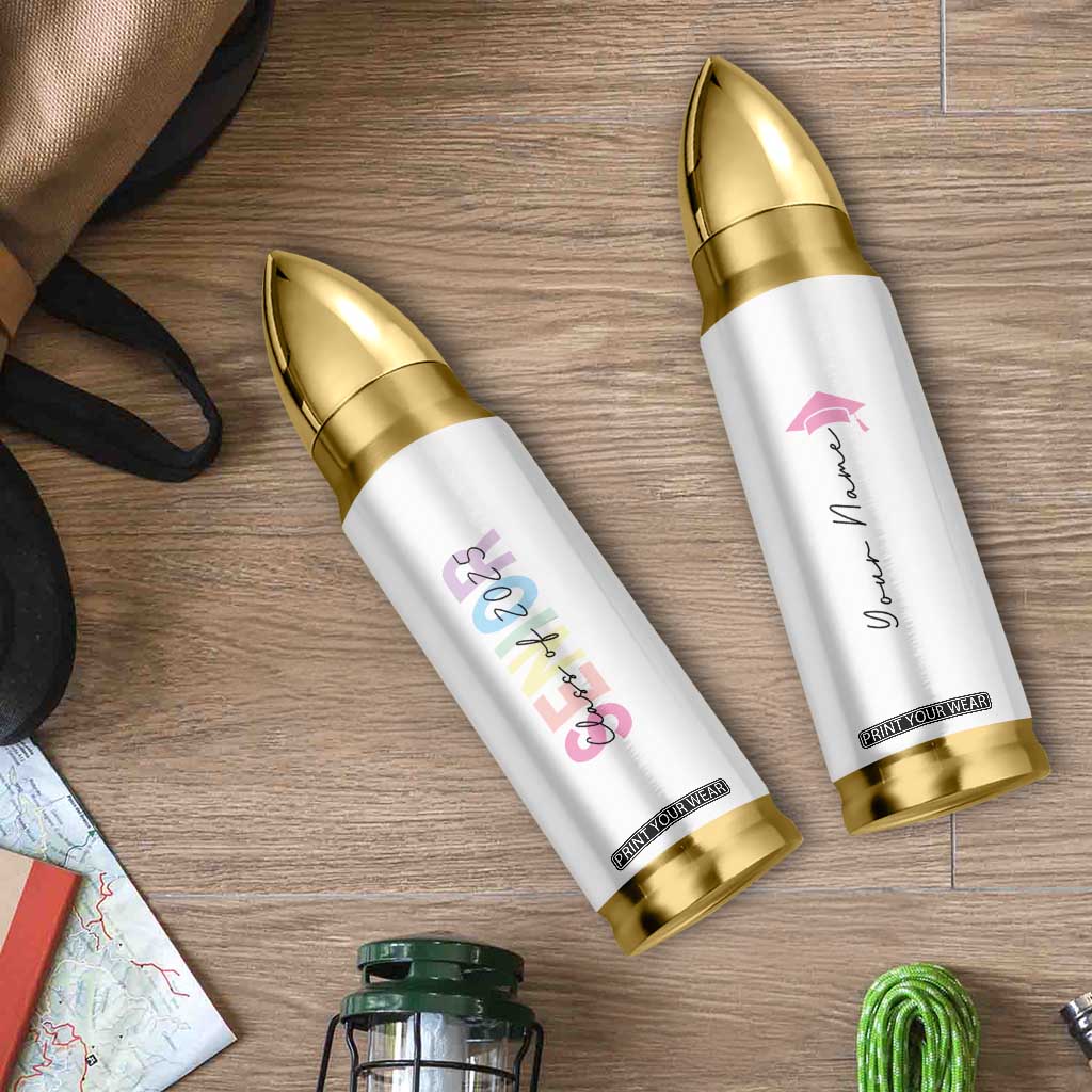 Personalized Graduation Gifts For Senior Bullet Tumbler Custom Name Class Of 2025 TB09 Print Your Wear