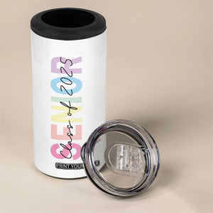 Personalized Graduation Gifts For Senior 4 in 1 Can Cooler Tumbler Custom Name Class Of 2025 TB09 Print Your Wear