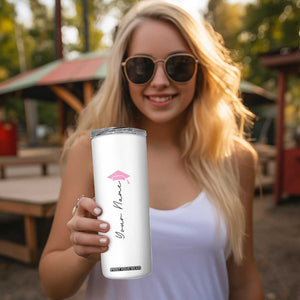 Personalized Graduation Gifts For Senior Skinny Tumbler Custom Name Class Of 2025 TB09 Print Your Wear