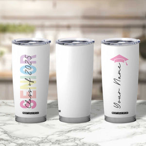 Personalized Graduation Gifts For Senior Tumbler Cup Custom Name Class Of 2025 TB09 Print Your Wear