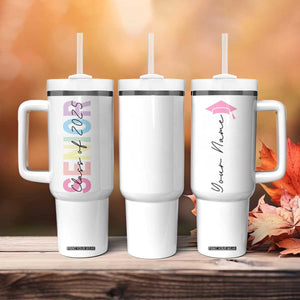 Personalized Graduation Gifts For Senior Tumbler With Handle Custom Name Class Of 2025 TB09 Print Your Wear