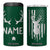 Personalized Hunting 4 in 1 Can Cooler Tumbler Custom Name Reindeer Season Christmas TB09 One Size: 16 oz Green Print Your Wear