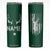 Personalized Hunting Skinny Tumbler Custom Name Reindeer Season Christmas TB09 Green Print Your Wear