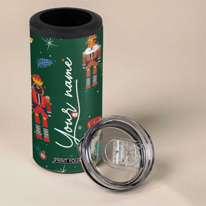 Personalized Christmas Nutcracker 4 in 1 Can Cooler Tumbler Custom Name Funny Nutcracker Dog TB09 Print Your Wear