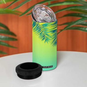 Personalized Beach Trip Vacation 4 in 1 Can Cooler Tumbler Custom Name Family Trip 2024 TB09 Print Your Wear