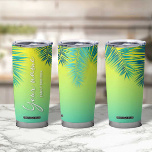 Personalized Beach Trip Vacation Tumbler Cup Custom Name Family Trip 2024 TB09 Print Your Wear