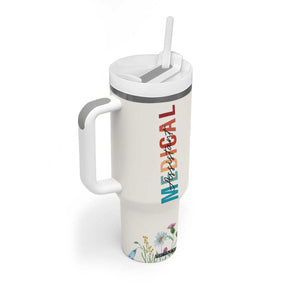 Personalized Medical Assiant Tumbler With Handle Custom Name Nurse Gifts MA TB09 Print Your Wear