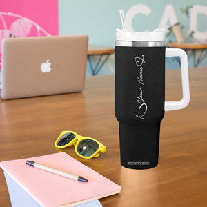 Personalized Registered Nurse Tumbler With Handle Custom Name Nursing Student Gifts RN TB09 Print Your Wear