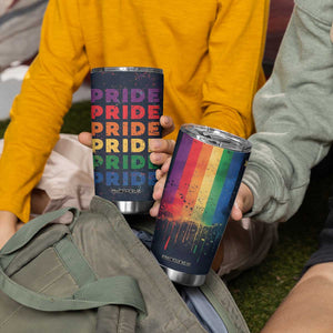 Rainbow LGBT Pride Tumbler Cup TB09 Print Your Wear