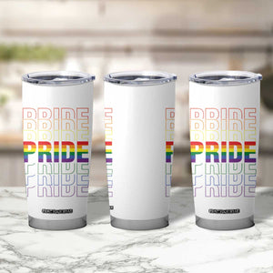 Gay Pride Tumbler Cup LGBTQ Rainbow Flag TB09 Print Your Wear