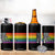 Gift For LGBT Friends 4 in 1 Can Cooler Tumbler Your True Colors Are Beautiful Rainbow TB09 Print Your Wear