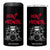 Heavy Metal 4 in 1 Can Cooler Tumbler Cat Drummer Meowtal Rock Drum Band TB09 One Size: 16 oz Black Print Your Wear