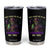 Mardi Gras Tumbler Cup Don't Make Me Go All Voodoo On You Skeleton Witch Doctor TB09 Black Print Your Wear