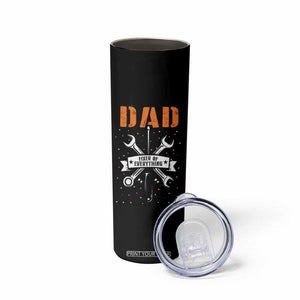 Father's Day Skinny Tumbler Dad Fixer Of Everything TB09 Print Your Wear