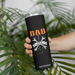 Father's Day Skinny Tumbler Dad Fixer Of Everything TB09 Print Your Wear