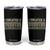 Father's Day Tumbler Cup I Created A Monster He Calls Me Dad TB09 Black Print Your Wear