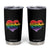 Father's Day LGBT Pride Tumbler Cup I Love My Two Dads TB09 Black Print Your Wear