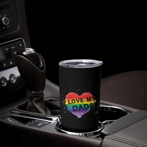 Father's Day LGBT Pride Tumbler Cup I Love My Two Dads TB09 Print Your Wear