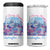 Washington DC Lover Cherry Blossom 4 in 1 Can Cooler Tumbler TB09 One Size: 16 oz White Print Your Wear