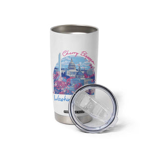 Washington DC Lover Cherry Blossom Tumbler Cup TB09 Print Your Wear