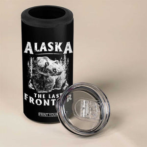 Alaska 4 in 1 Can Cooler Tumbler The Last Frontier Vintage Bear Home TB09 Print Your Wear