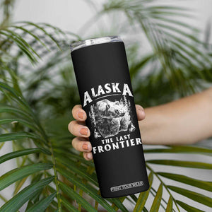 Alaska Skinny Tumbler The Last Frontier Vintage Bear Home TB09 Print Your Wear