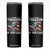 George Washington Skinny Tumbler It's Only Treason If You Lose 4th Of July TB09 Black Print Your Wear