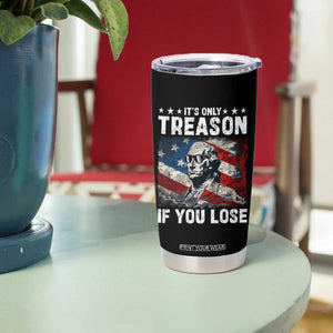 George Washington Tumbler Cup It's Only Treason If You Lose 4th Of July TB09 Print Your Wear