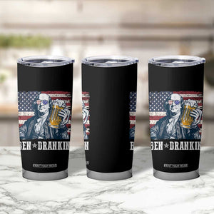 Funny 4th Of July Drinking Tumbler Cup Ben Drankin Benjamin Franklin Patriotic Party TB09 Print Your Wear