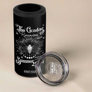 The Cicada Reunion U.S Tour 2024 4 in 1 Can Cooler Tumbler Broods XIII & XIX Cicadas Concert Fest TB09 Print Your Wear