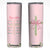 Christian Gifts Skinny Tumbler You Are Enough Inspirational Coquette Christ Cross TB09 Pink Print Your Wear