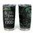 Christian Tumbler Cup Be Still And Know That I Am God Aesthetic TB09 Green Print Your Wear