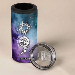 Suicide Prevention Awareness 4 in 1 Can Cooler Tumbler Choose Life Planets Semicolon Teal Purple Galaxy Outer Space TB09 Print Your Wear