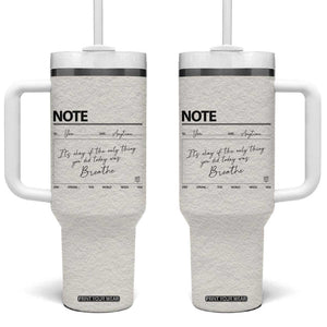 Daily Reminder Tumbler With Handle Stay Strong This World Needs You Suicide Prevention TB09 One Size: 40 oz Paper Print Your Wear