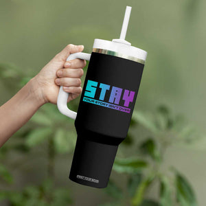 Suicide Prevention Stay Tumbler With Handle Your Story Is Not Over Semicolon TB09 Print Your Wear