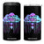 Suicide Prevention 4 in 1 Can Cooler Tumbler Let The Rain Wash Away All The Pain Of Yesterday TB09 One Size: 16 oz Black Print Your Wear