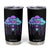 Suicide Prevention Tumbler Cup Let The Rain Wash Away All The Pain Of Yesterday TB09 Black Print Your Wear