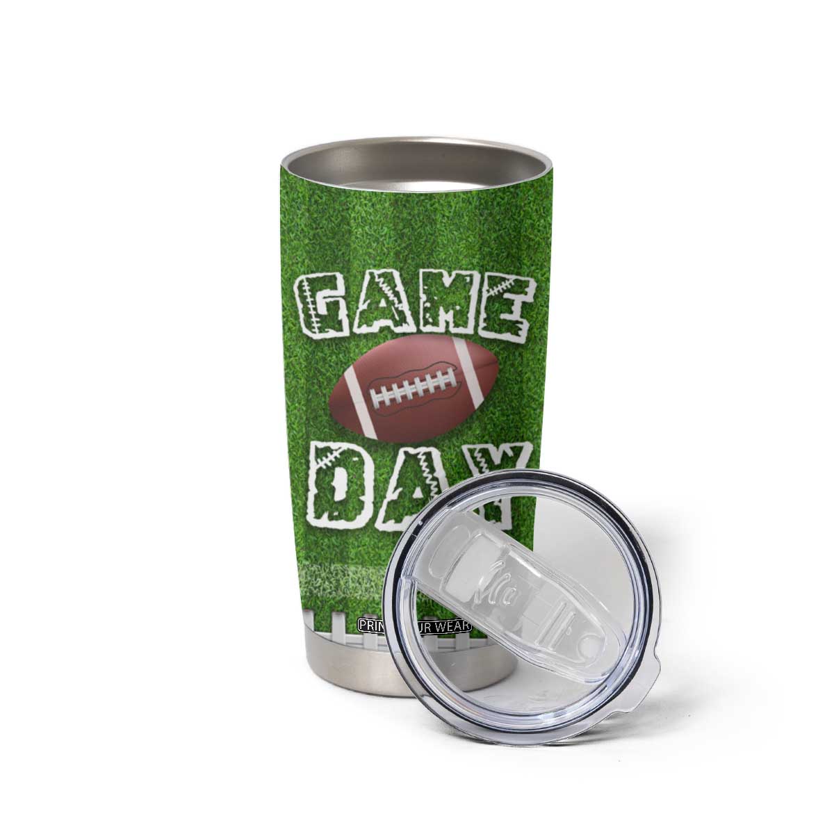 Personalized Gifts for Football Lover Tumbler Cup Custom Name Game Day TB09 Print Your Wear