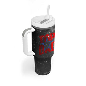 Top Dad Tumbler With Handle American Patriotic Gifts For Dad