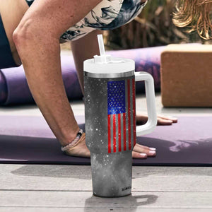 Top Dad Tumbler With Handle American Patriotic Gifts For Dad