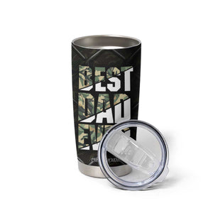 Best Dad Ever Camo Tumbler Cup TB09 Print Your Wear