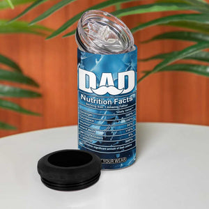 Gifts For Dad 4 in 1 Can Cooler Tumbler World's Coolest Dad No.1 Dad TB09 Print Your Wear