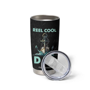 Gifts For Fishing Dad Tumbler Cup Reel Cool Dad TB09 Print Your Wear