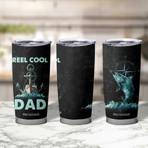 Gifts For Fishing Dad Tumbler Cup Reel Cool Dad TB09 Print Your Wear